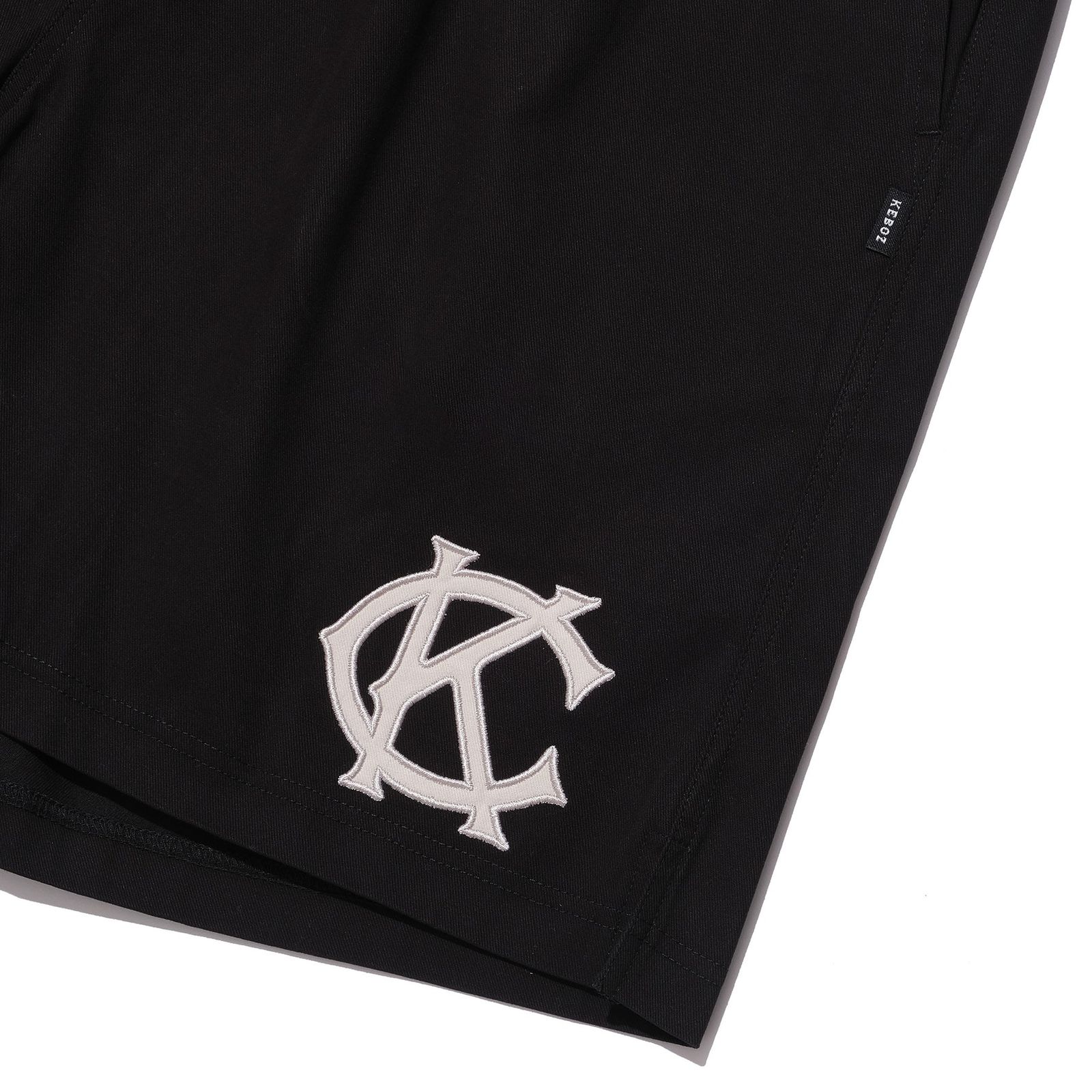 × KEBOZ BASEBALL SHORTS (BLACK) / ケボズ コラボ ベースボール ショーツ