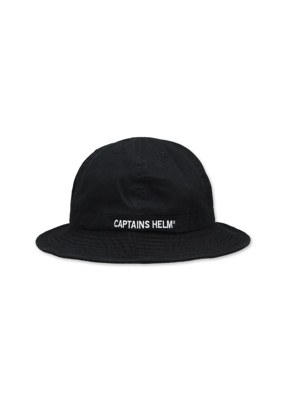 TRADEMARK LOGO BALL HAT (BLACK) / ロゴ刺繍 ボール ハット