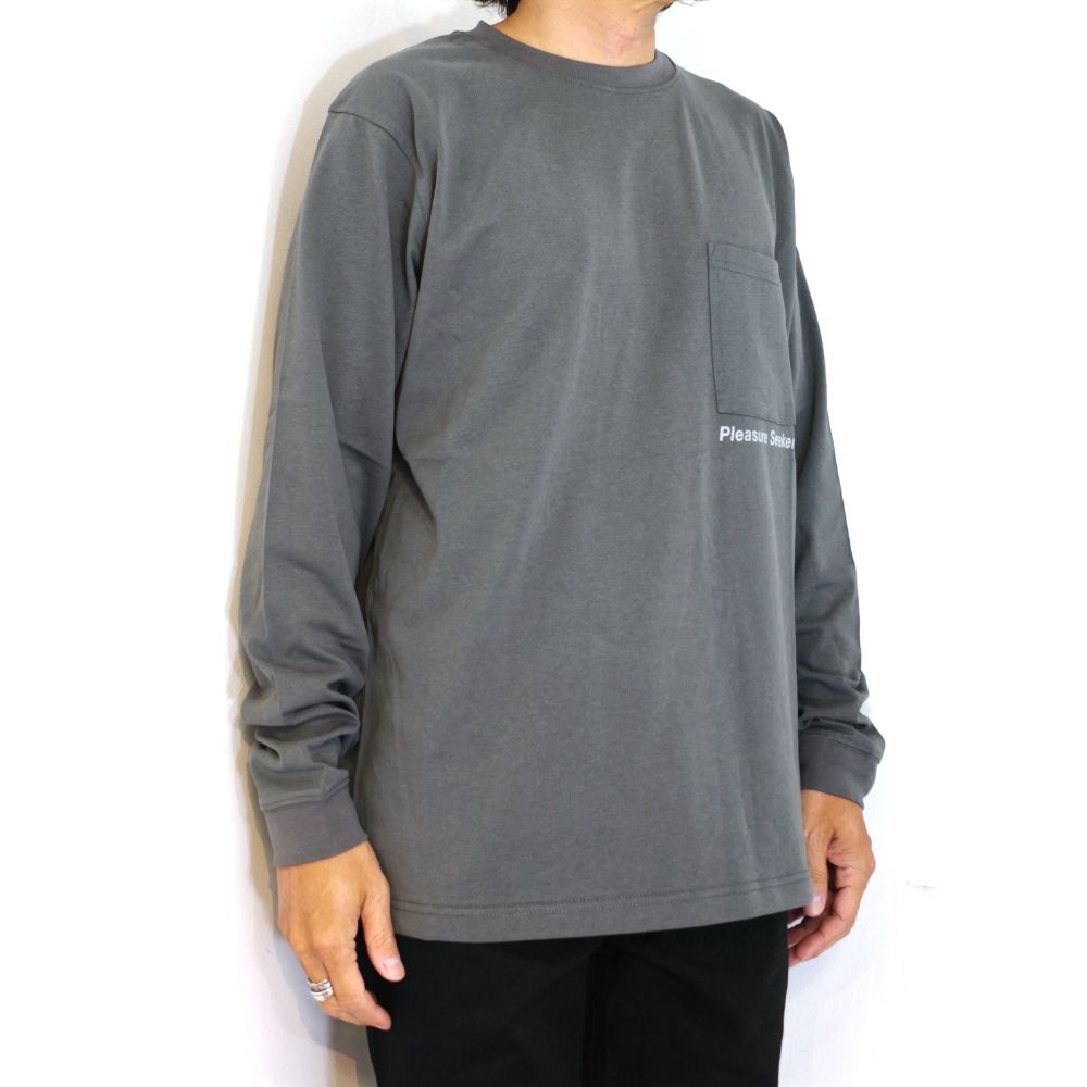 CAPTAINS HELM - REFLECTIVE LOGO L/S TEE (BLACK) / オリジナル