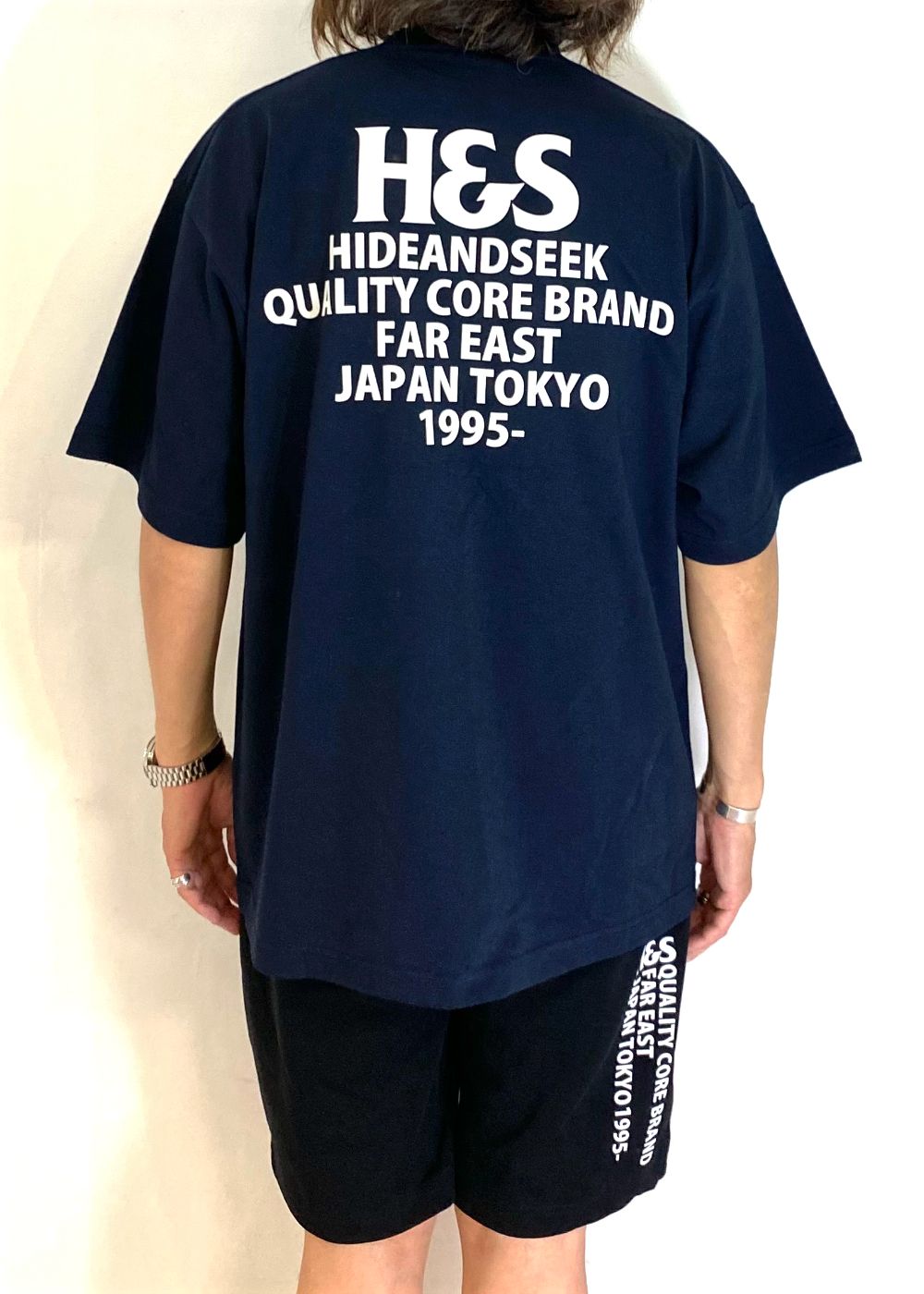 着用1回のみ！everyone ぼかしlogo 前橋限定Tシャツ L/S M 黒 JORDAN BRAND AS M J HL TOKYO VTG 23GFX 85SS BLACK 22SU-S