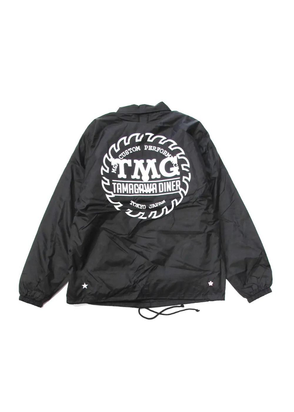 BOA WINDBREAKER (BLACK) / ×TAMAGAWA DINER コラボ ボアインナー コーチジャケット