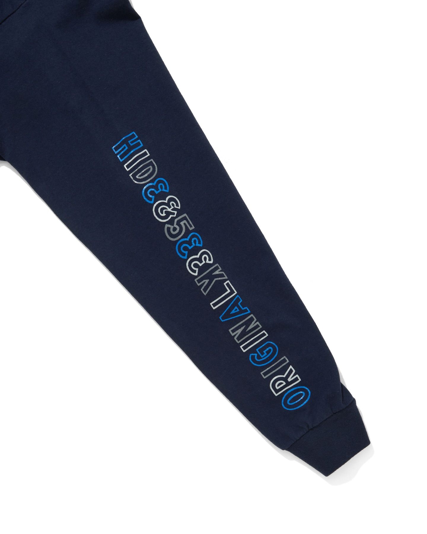 Original H&S L/S Tee (NAVY) / 西浦徹 コラボ ロンT