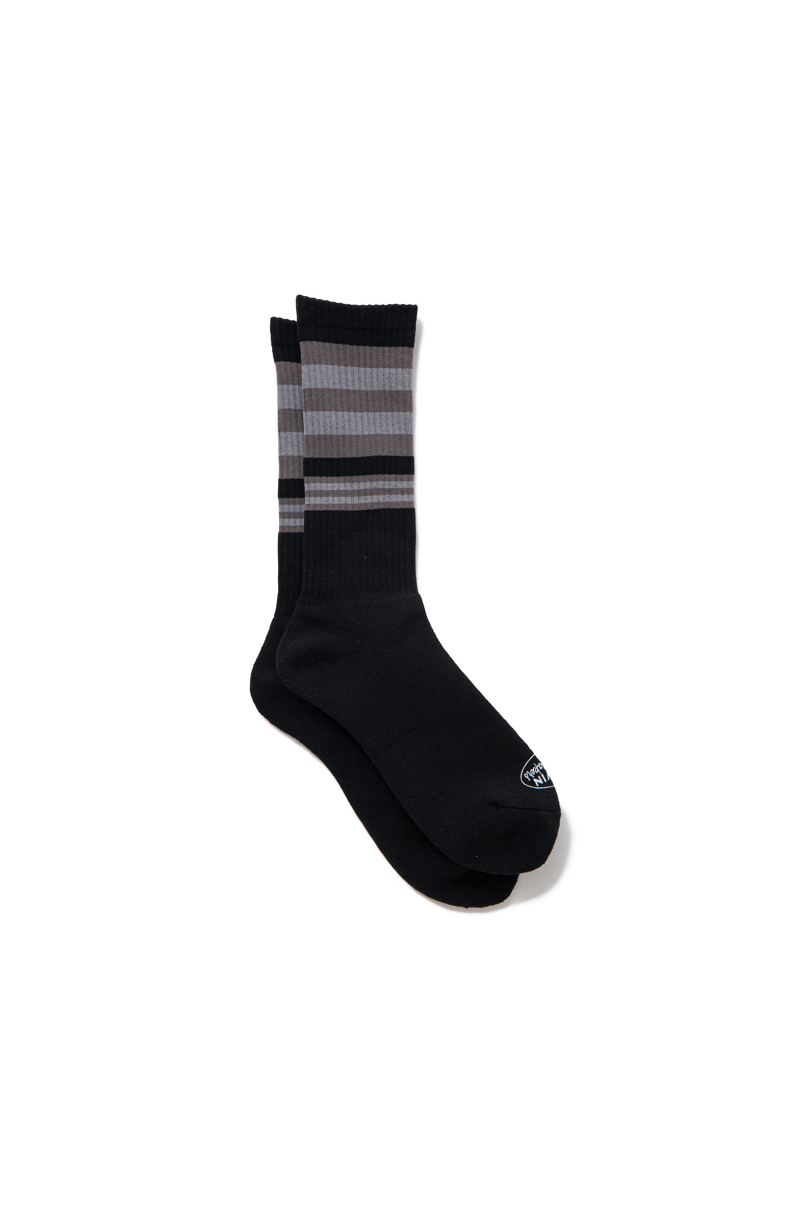 【ラスト1点】2 Pcs LINE SOCKS "LARRY" (PURPLE) / 2パック ラインソックス