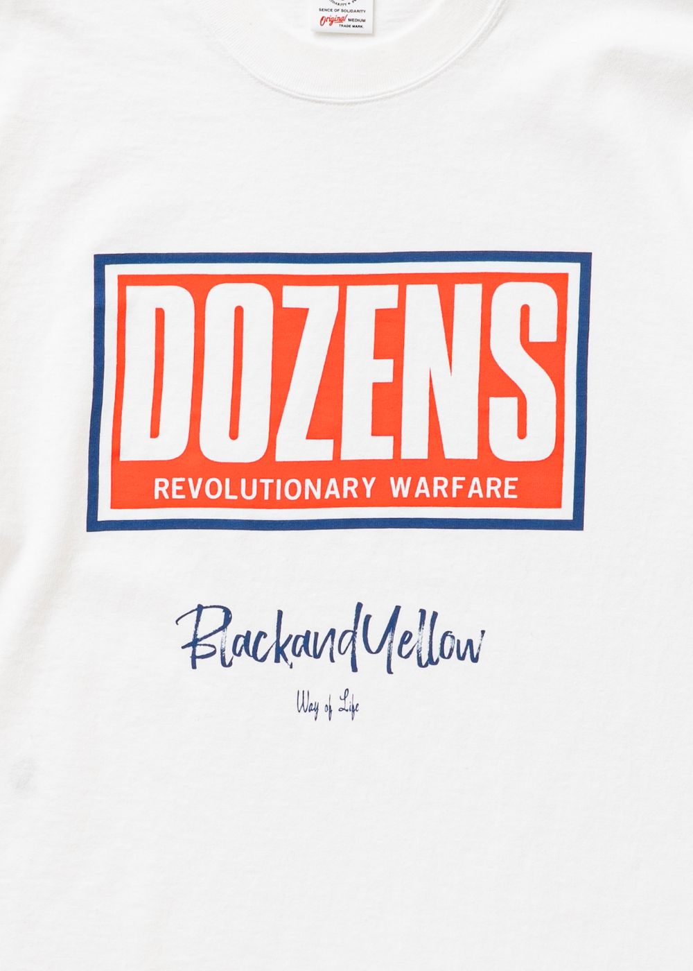 FRAME DOZENS L/S TEE (WHITE) / フレーム ダズンズ ロング Tシャツ