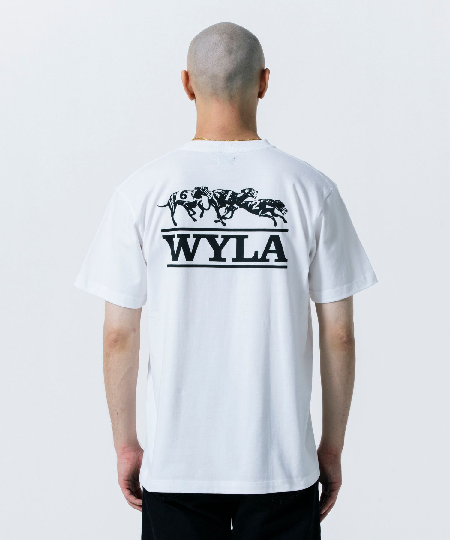 DOG TEE (WHITE) / プリント Tシャツ