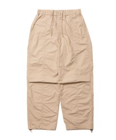 R9 PARACHUTE PANTS (BEIGE) / パラシュート パンツ