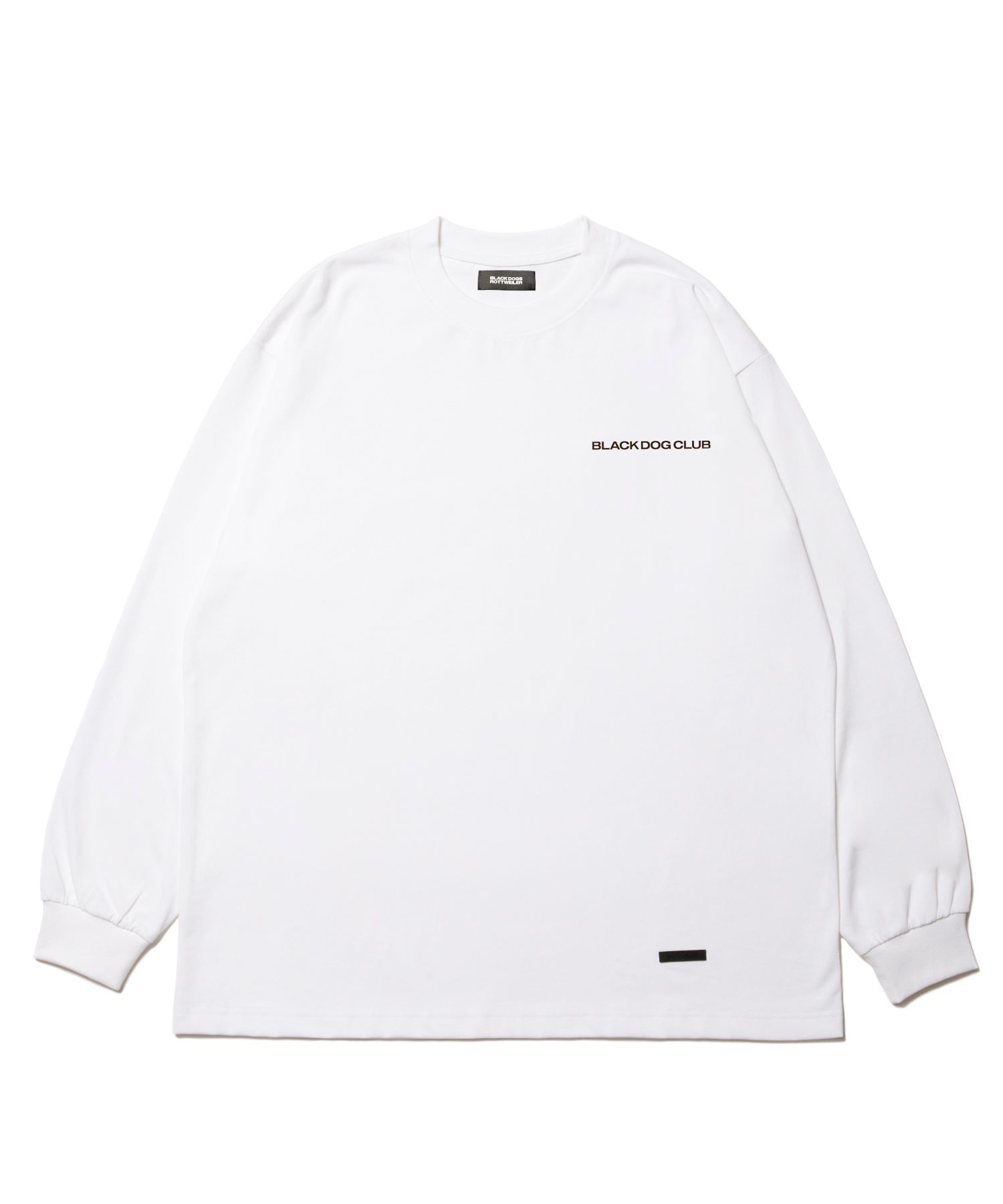 R9 B.D.C LS TEE (WHITE) /  オリジナル Tシャツ