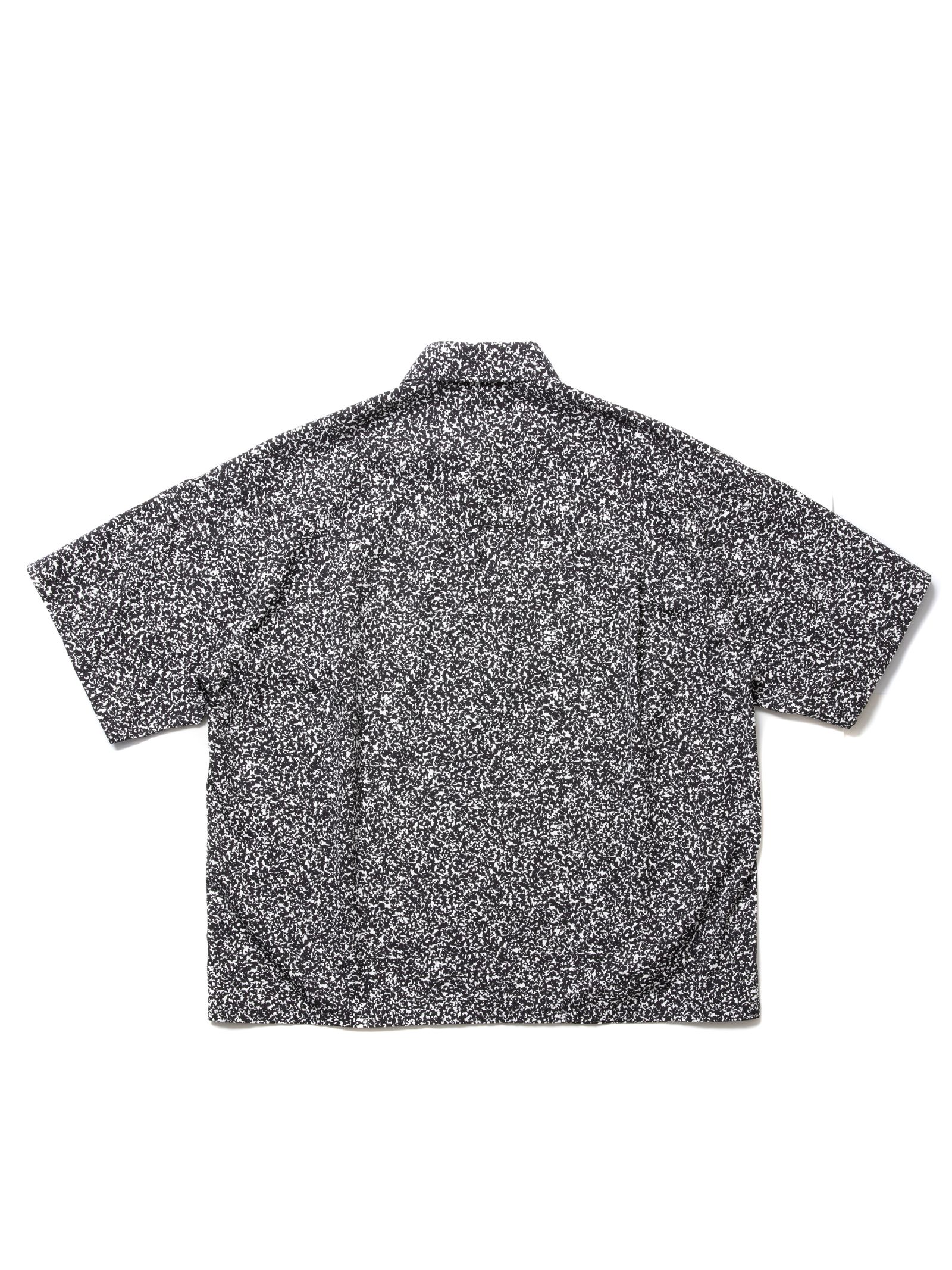 COOTIE PRODUCTIONS - Allover Printed Broad S/S Shirt (BLACK) / 総柄プリント シャツ /  セットアップ可能 | LOOPHOLE