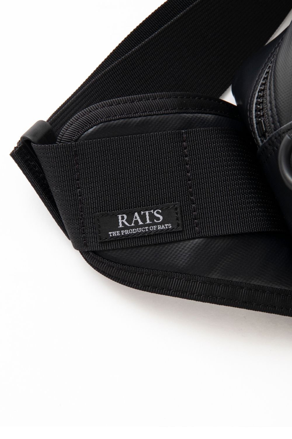 RATS - WAIST BAG (BLACK) / ポーター コラボウエストバッグ | LOOPHOLE