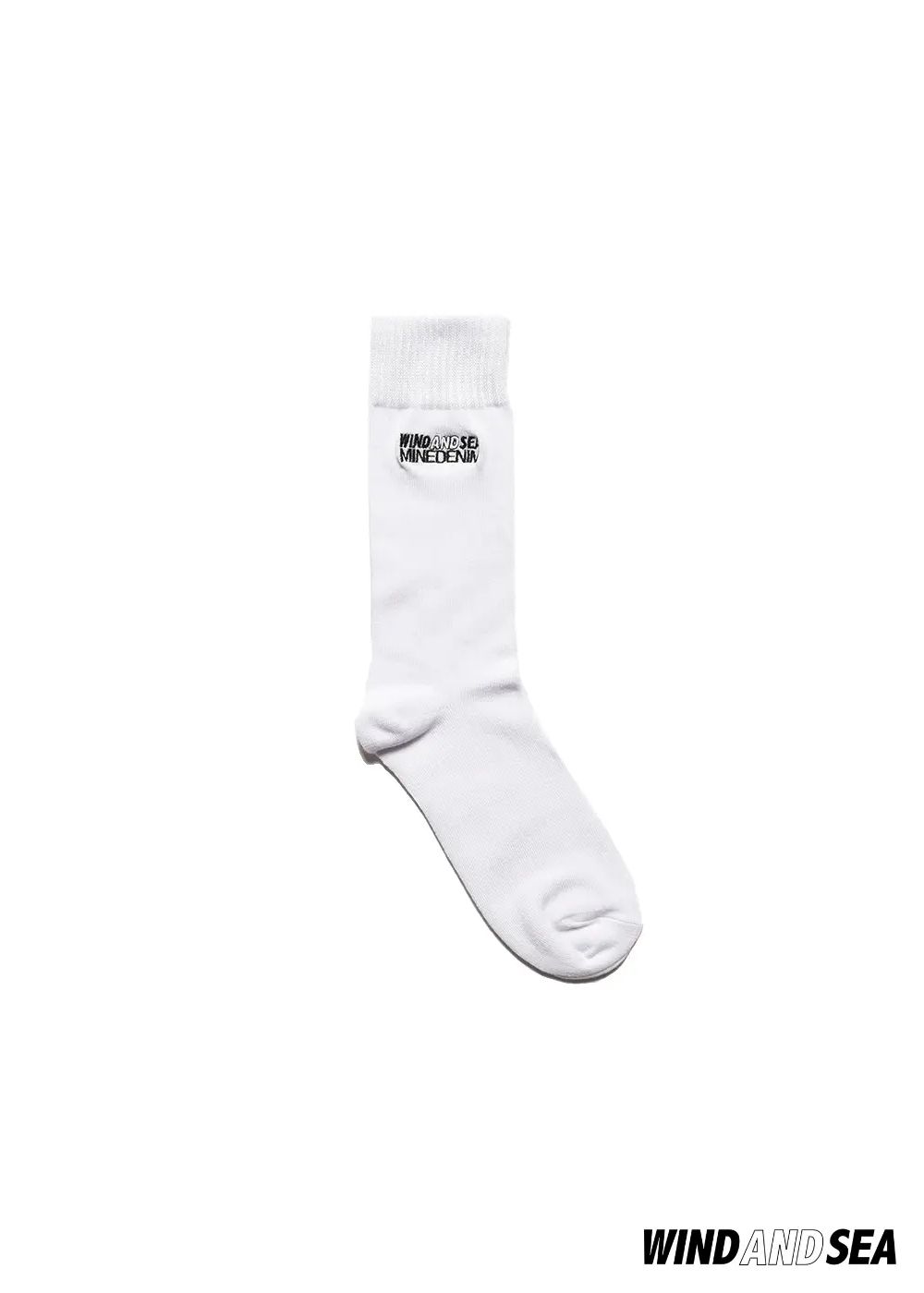 【ラスト1点】×WDS Sox (WHITE) / ウィンダンシー コラボ ソックス