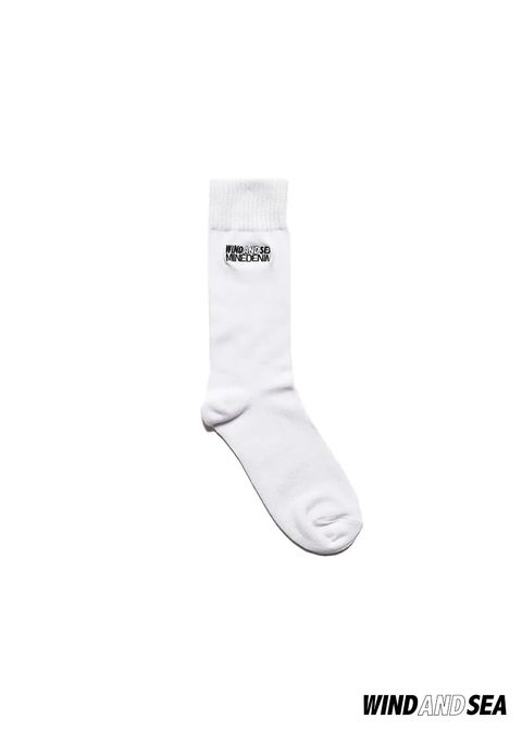 【ラスト1点】×WDS Sox (WHITE) / ウィンダンシー コラボ ソックス