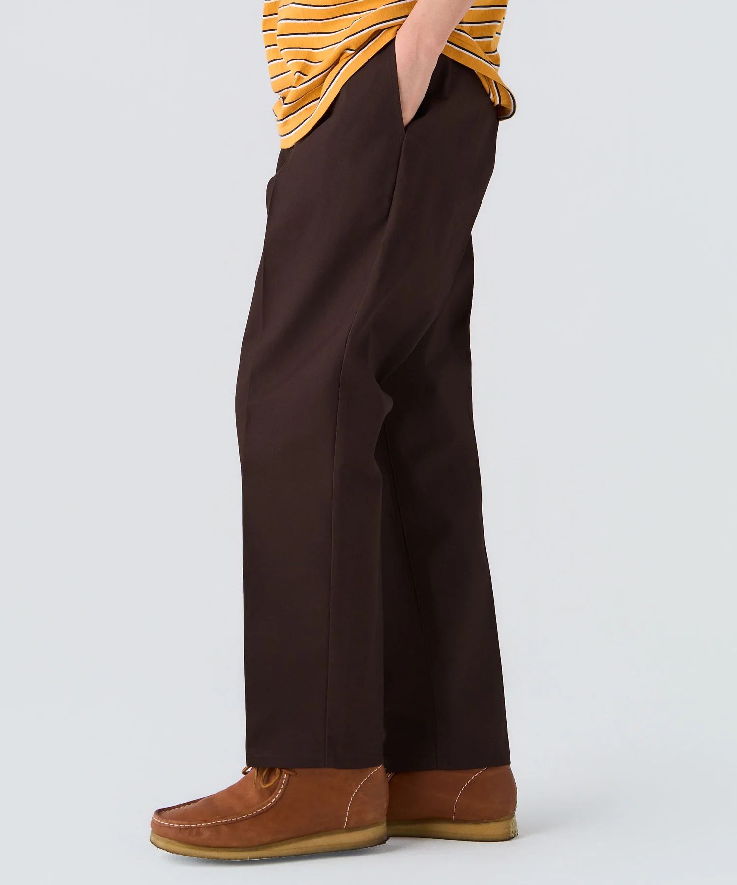 DICKIES 10L TC PANTS "THUNDERS" (D.BROWN) / ディッキーズ コラボ チノパンツ
