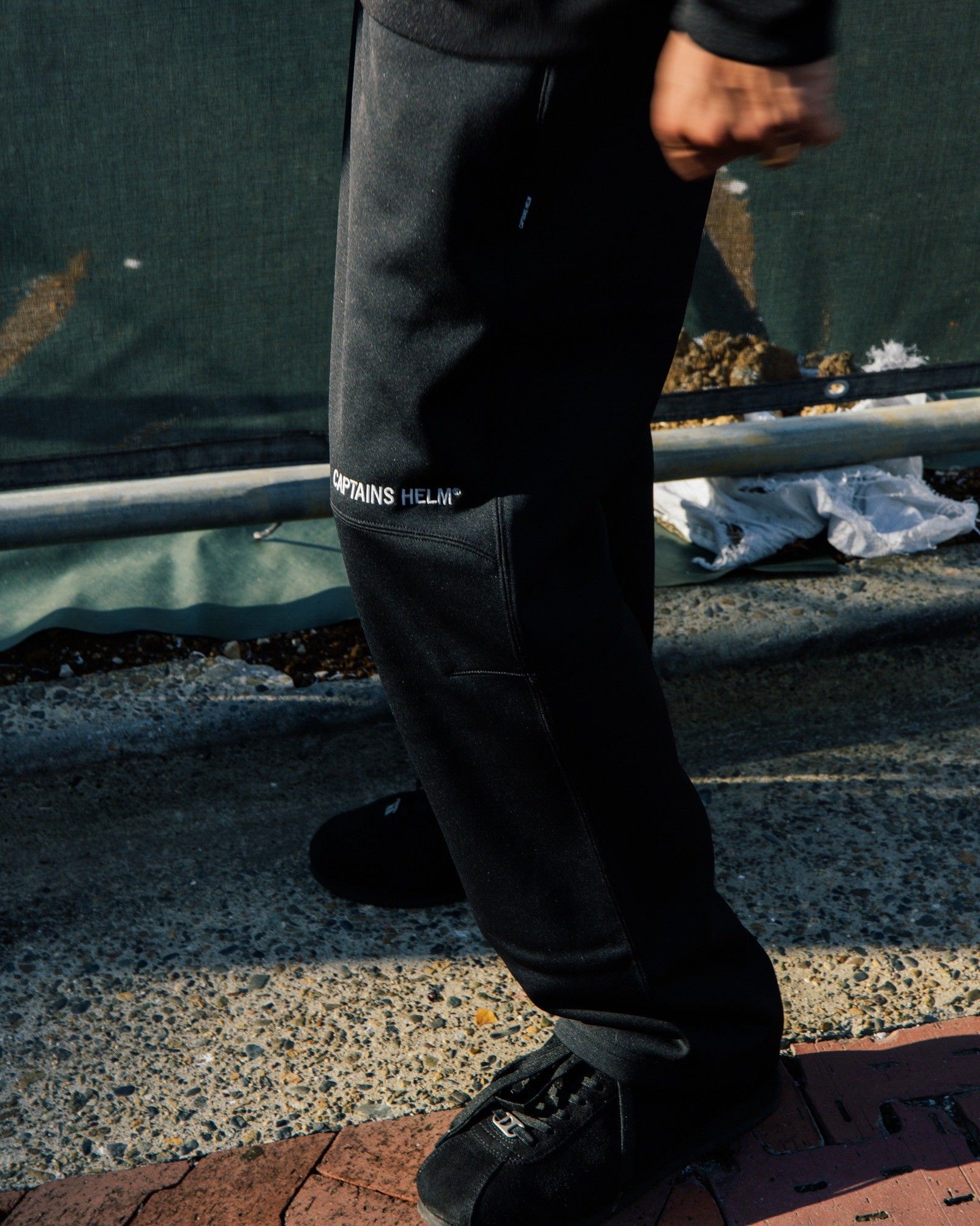 PLEASURE SEEKERS TECH PANTS (BLACK) / セットアップ テック パンツ / セットアップ可能