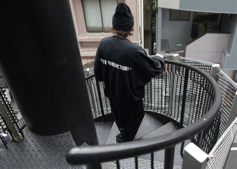 COOTIE PRODUCTIONS - SET UP STYLE / Dry Tech Oversized Sweat Crew & Sweat Pants