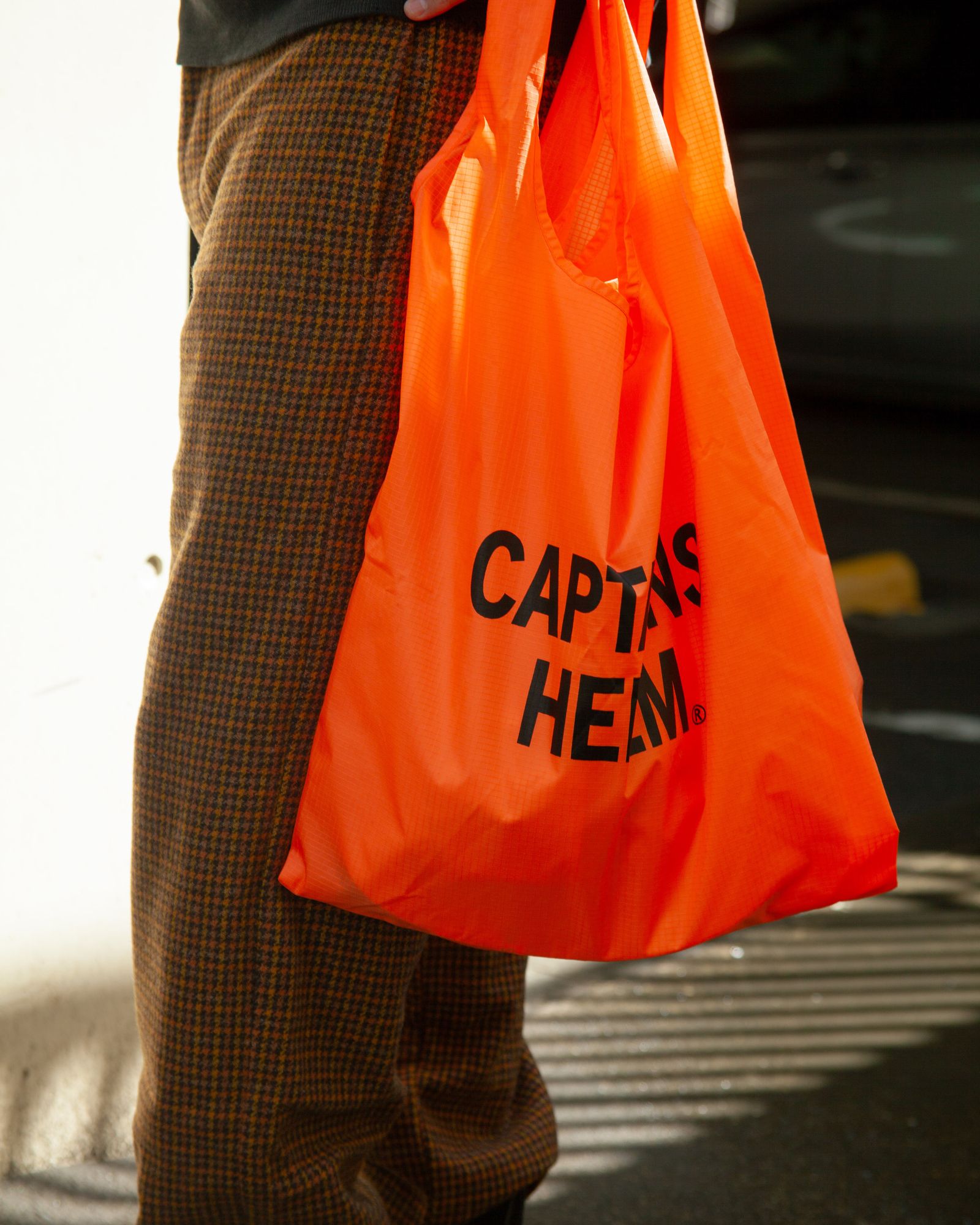 PACKABLE ECO BAG (ORANGE) / パッカブル エコバッグ