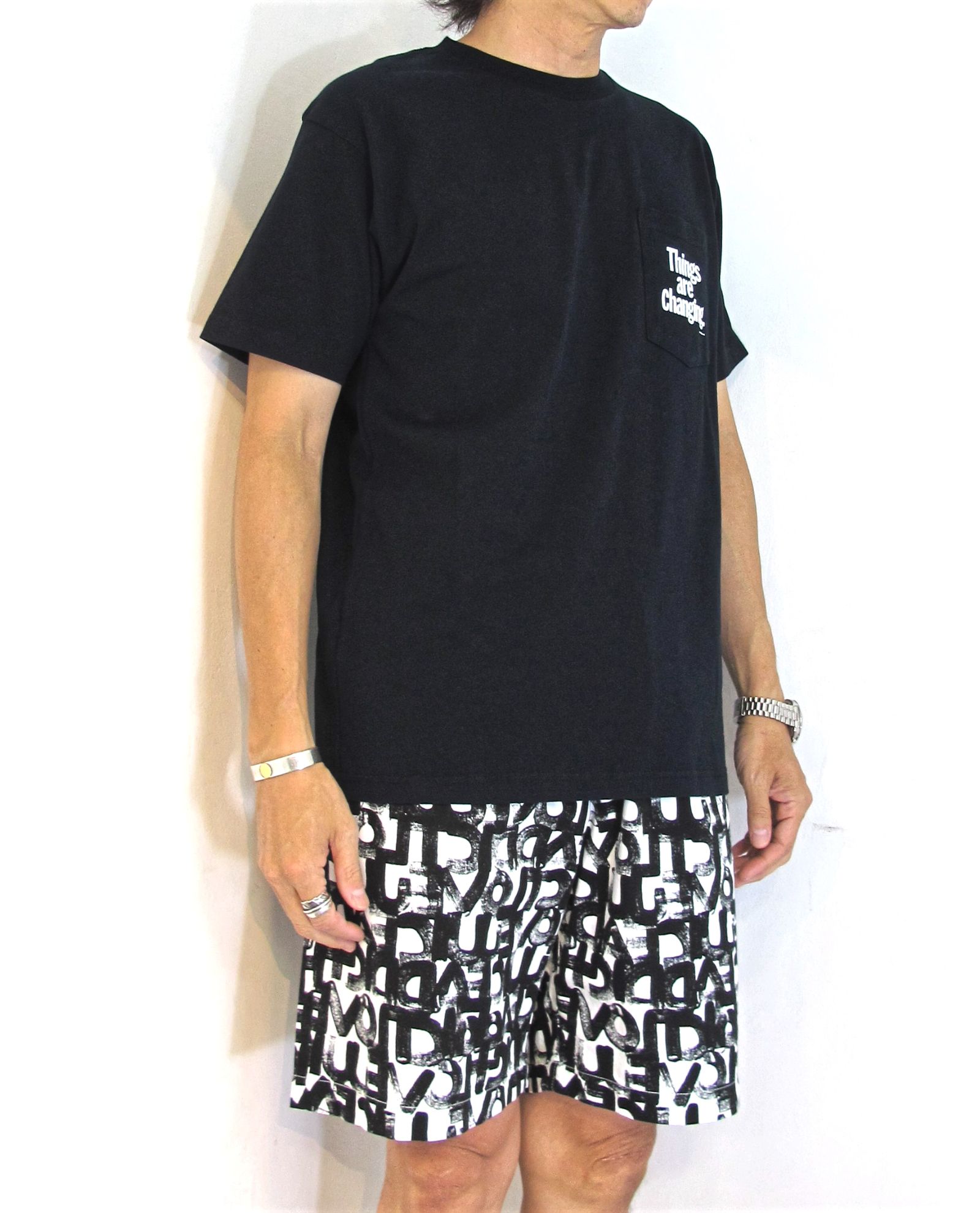 MINEDENIM - Putney Swope Poke Tee (BLACK) / ×パトニー・スウォープ