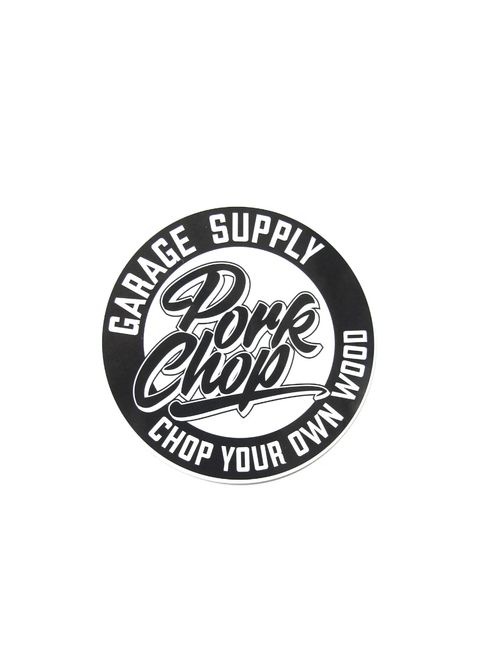 CIRCLE SCRIPT STICKER (BLACK) / サークルスクリプトステッカー