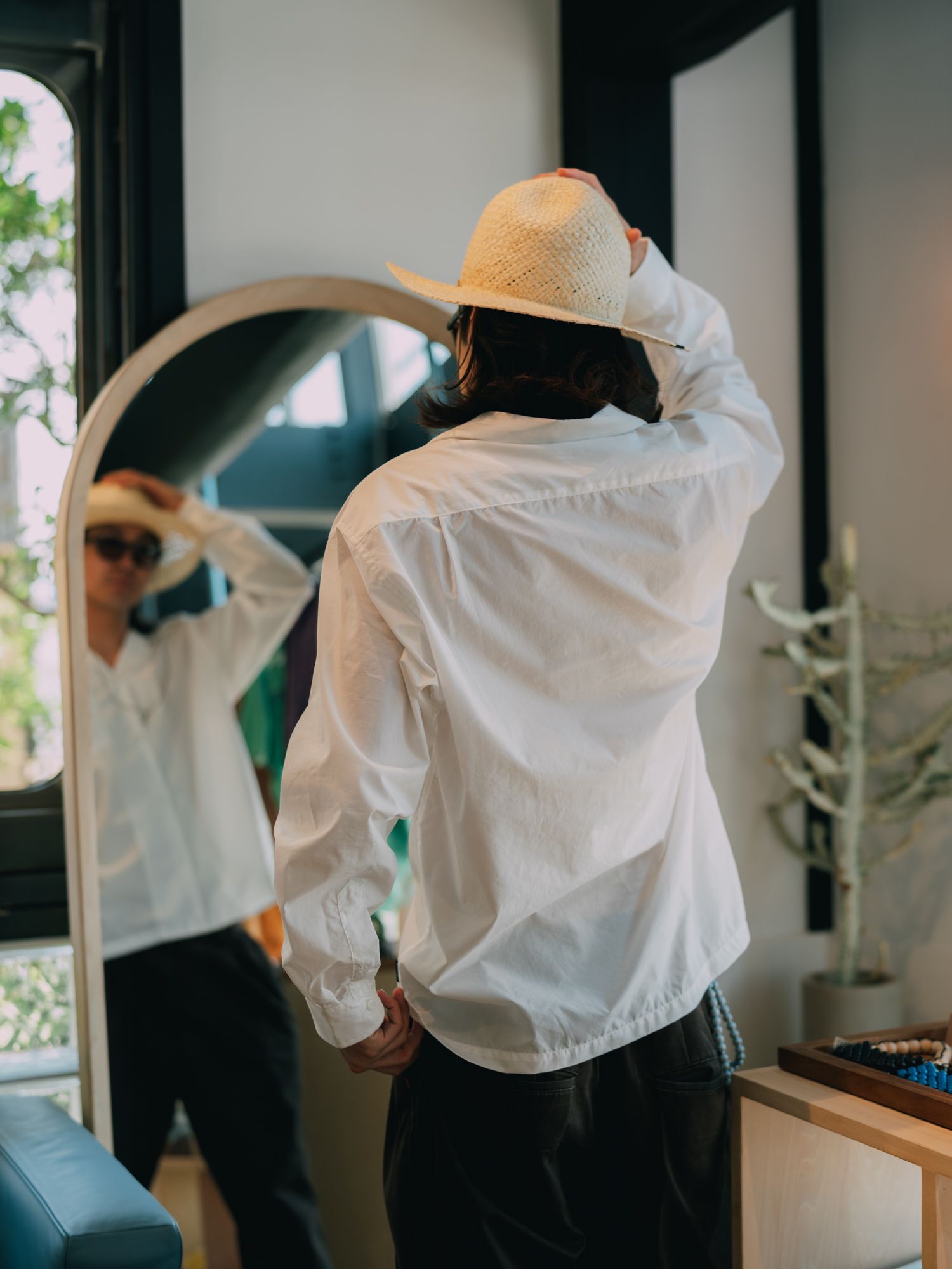 MOUNTAIN STRAW HAT (NATURAL) / ストローハット