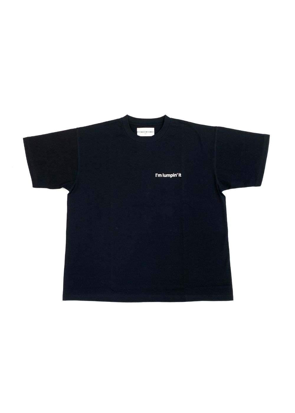 76MIN-NANO TEE (BLACK) /  MIN-NANO コラボ 76 Tシャツ