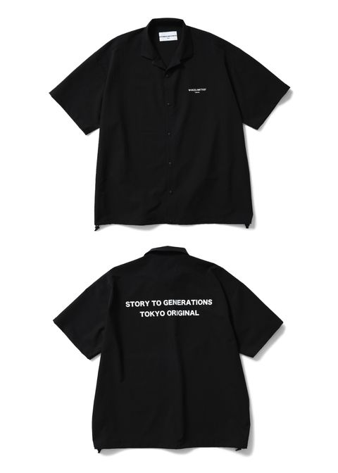 COACH SHIRT (BLACK) / コーチ シャツ