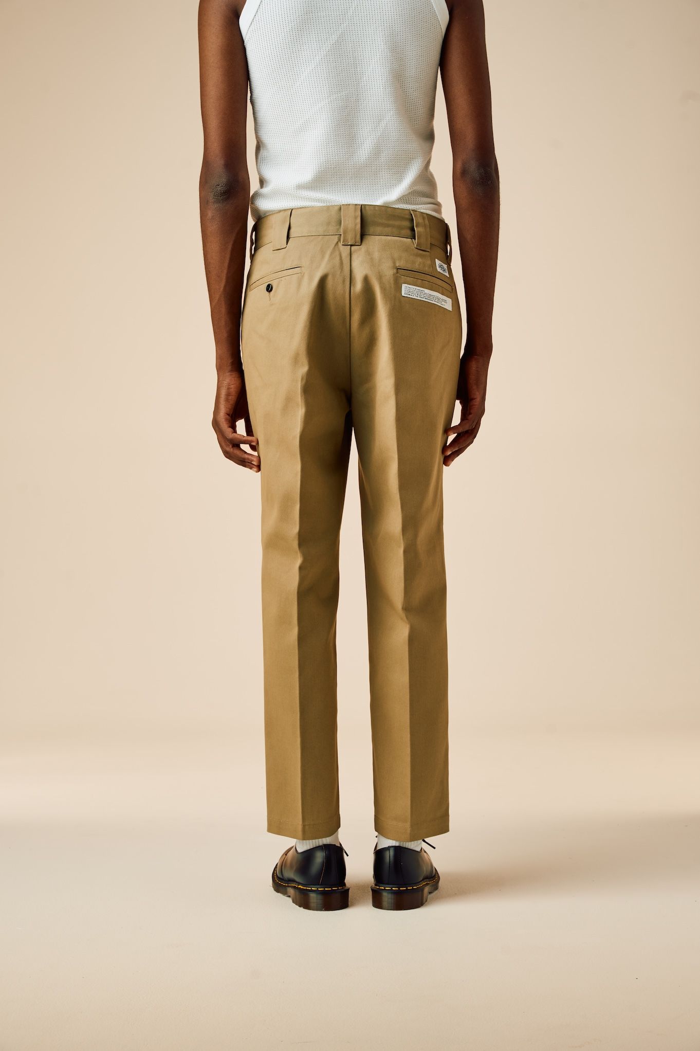 10/L DICKIES SLIM FIT PANTS "BENEDICT" (KHAKI) / ディッキーズ コラボチノパンツ