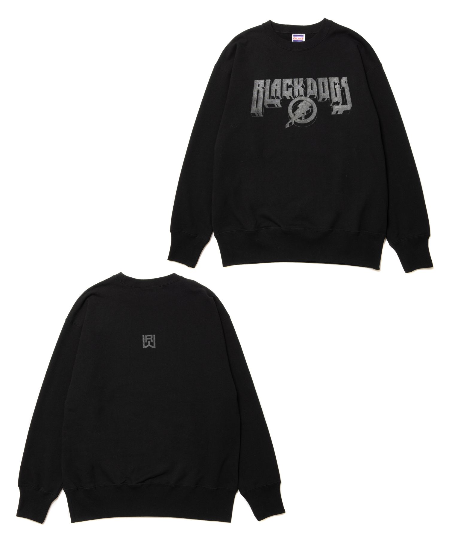 ROTTWEILER - BIG B.D.B SWEATER (BLACK) / クルーネック スウェット