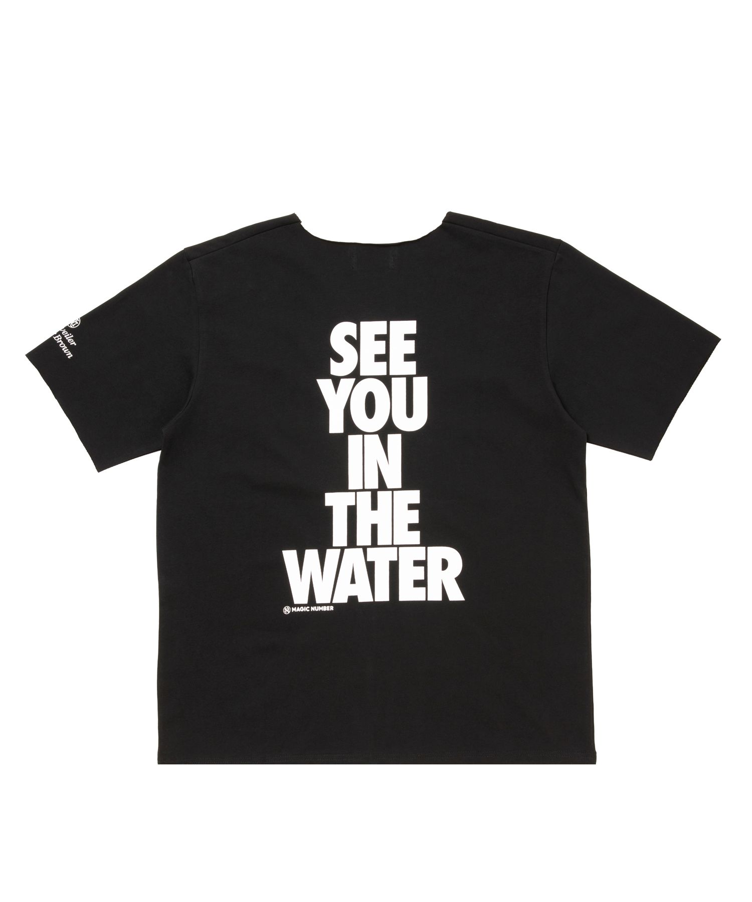 RWMN CUTOFF TEE (BLACK) / マジックナンバー コラボ オリジナル カットオフ Tシャツ