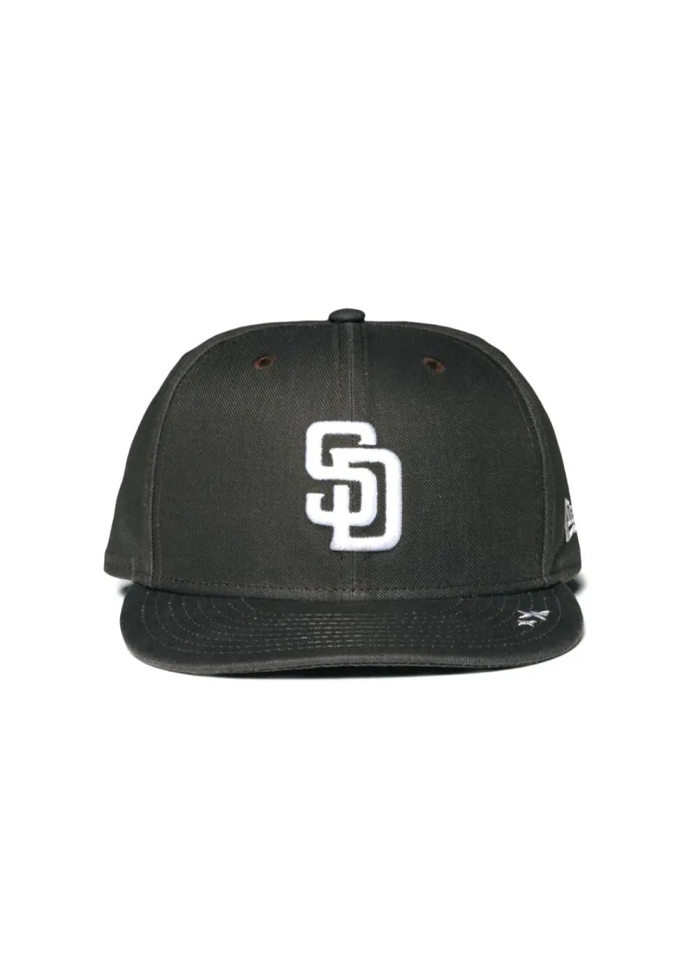×NEWERA SAN DIEGO PADRES CAP (CHARCOAL) / ニューエラ コラボベースボールキャップ