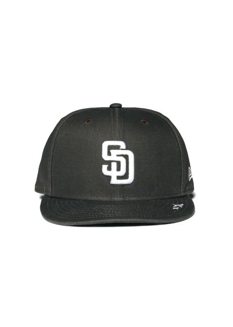 ×NEWERA SAN DIEGO PADRES CAP (CHARCOAL) / ニューエラ コラボベースボールキャップ