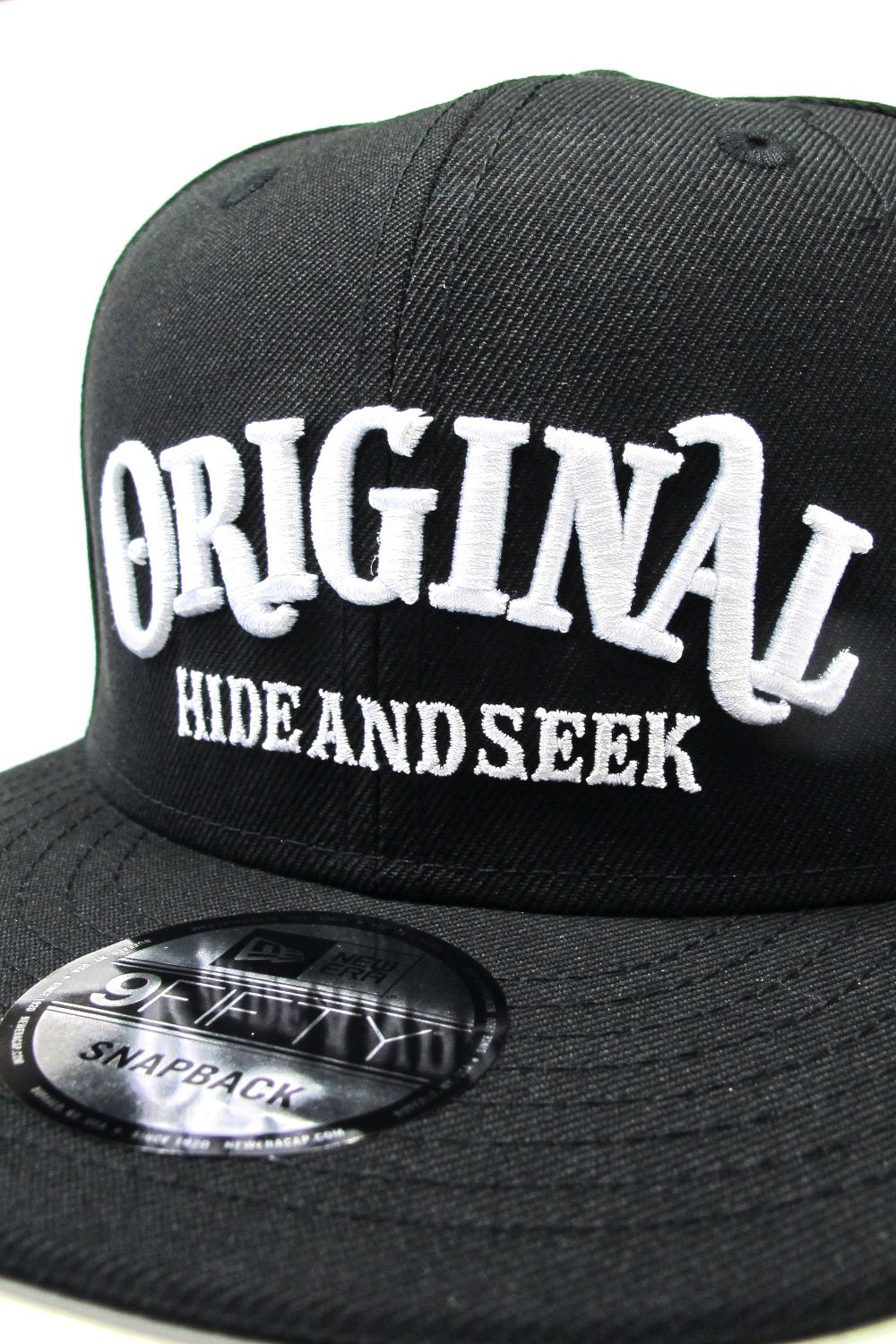 HIDE AND SEEK - ×TENDERLOIN×NEWERA BASEBALL CAP (BLACK 