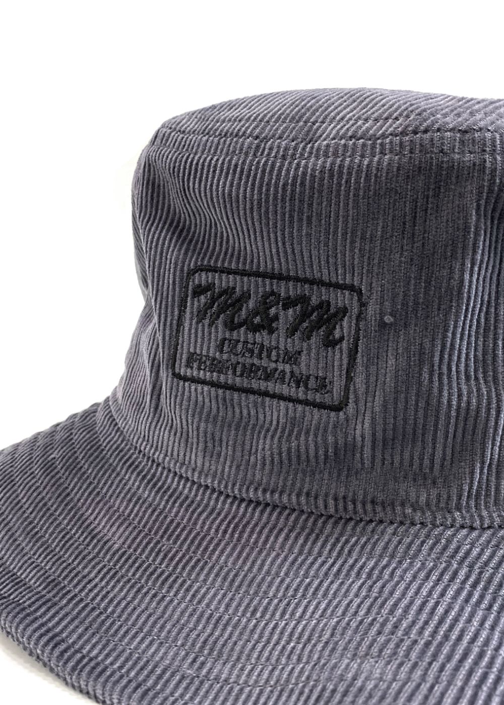 CORDUROY BUCKET HAT (GRAY) / コーデュロイ バケット ハット