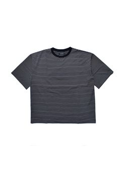 Micro Border Loose Crewneck T-SH (BLT) / オリジナル ボーダー ワイド Tシャツ