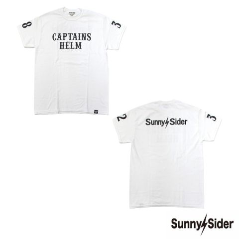 ×SUNNY C SIDER LOCALS LOGO S/S TEE (WHITE) / サニーシーサイダー コラボロゴT