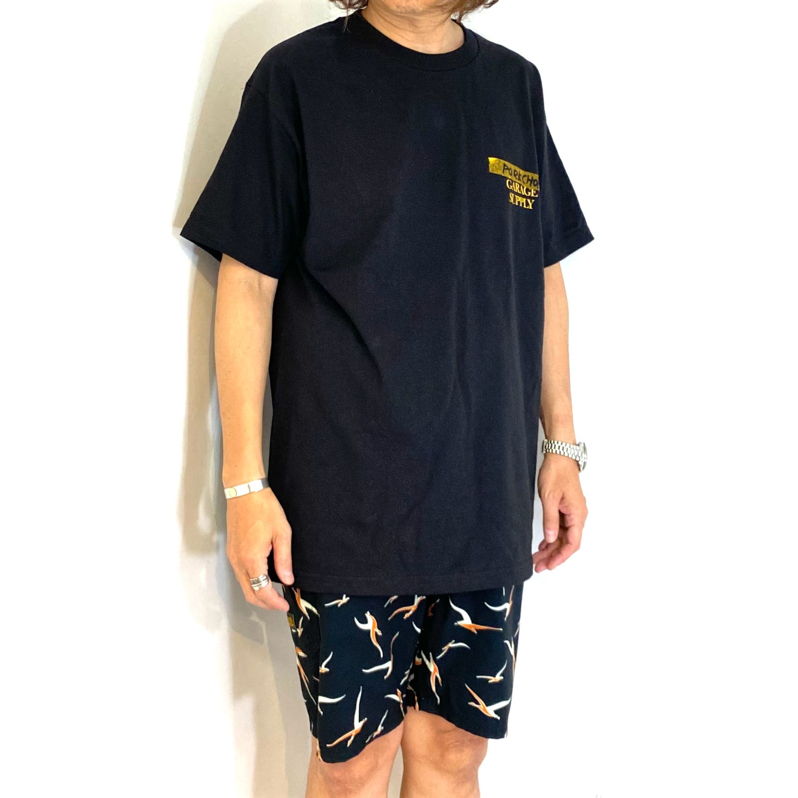 PORKCHOP GARAGE SUPPLY - NOTHING CHANGES TEE (BLACK