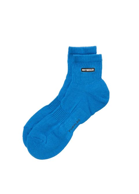 RW LOGO SOX (BLUE) / ×パープルズ コラボ ソックス