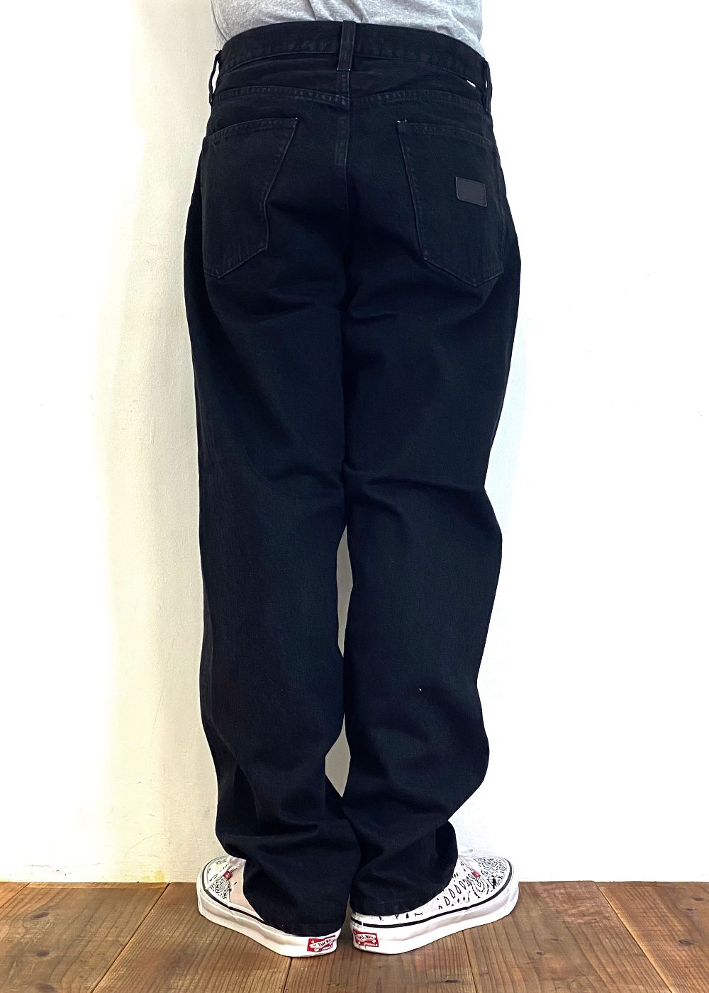 【ラスト1点】R9 DENIM PANTS (BLACK) / デニム パンツ