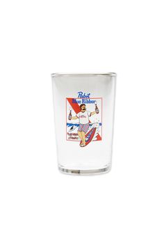 × Pabst Blue Ribbon CHEERS GLASS (CLEAR) / ×パブストブルーリボン コラボ グラス