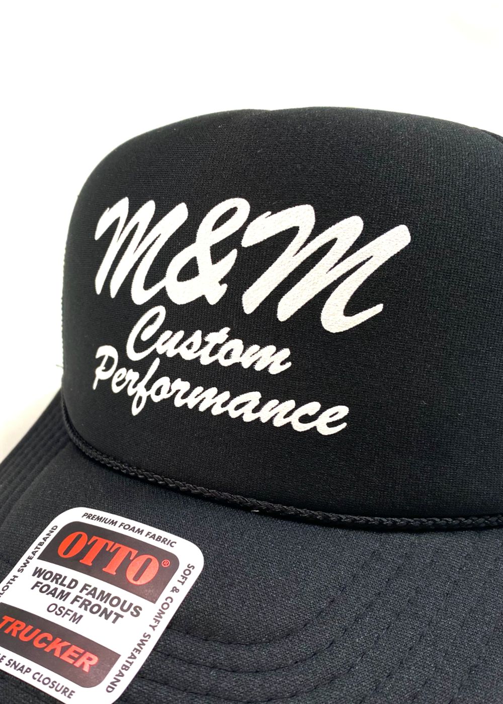 MESH CAP (BLACK) / ロゴ プリント メッシュ キャップ