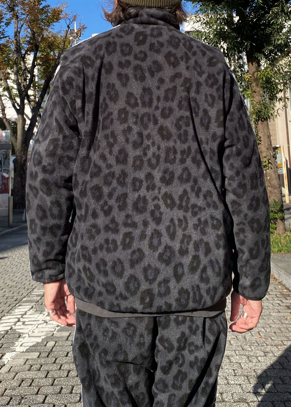 【LOTTO × BUENA VISTA】Boa fleece jacket (GRAY) / ロット コラボ セットアップ フリース ジャケット