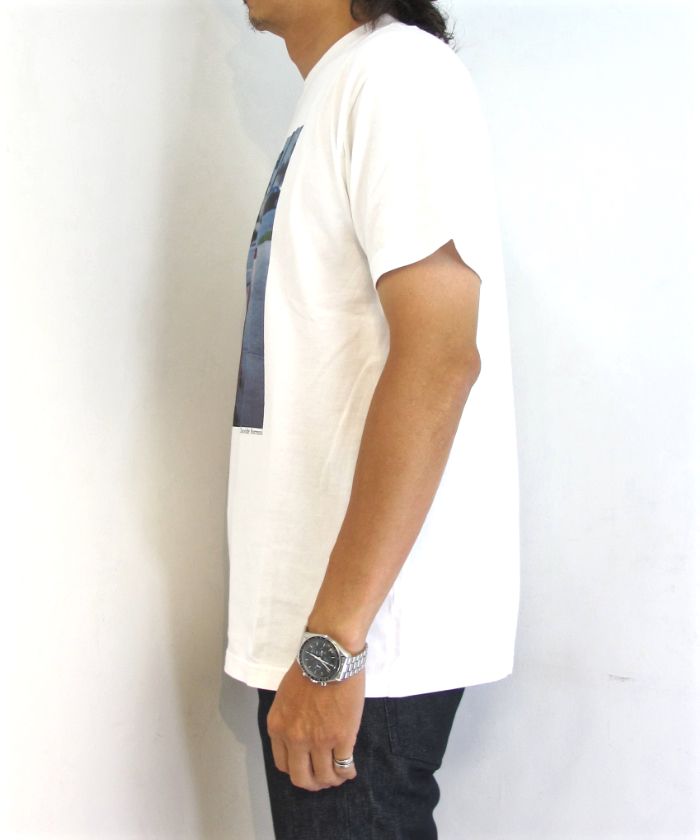 Davide Sorrenti×Stie-lo Jaime Flashing Bum T-SH (WHITE) / ×ダヴィデ・ソレンティ×スティーロ コラボフォトT