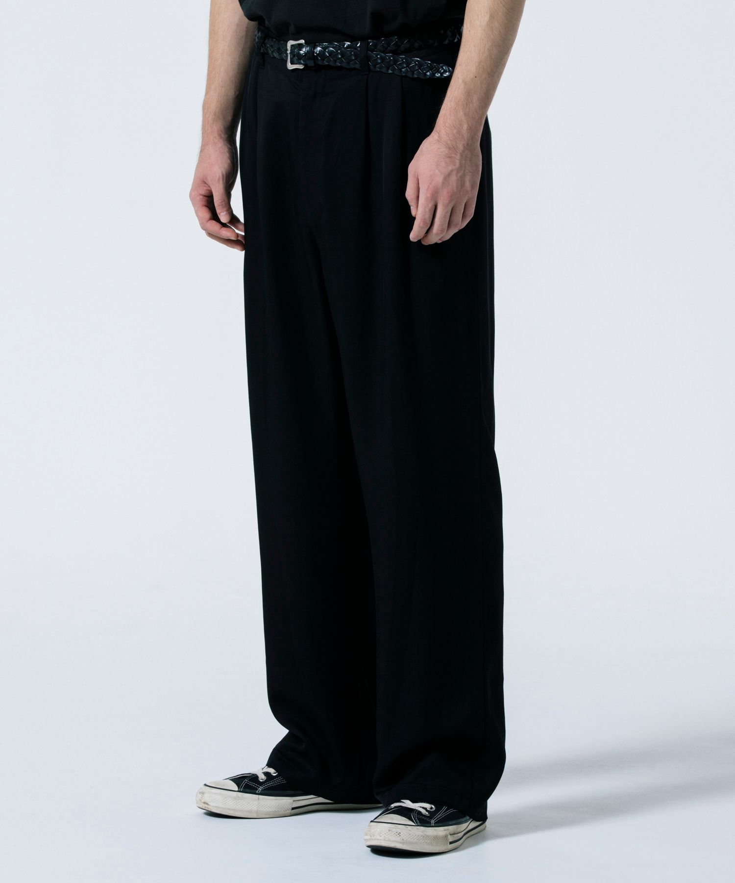 R9 2TAC CHINO PANTS (BLACK) / オリジナル チノパンツ