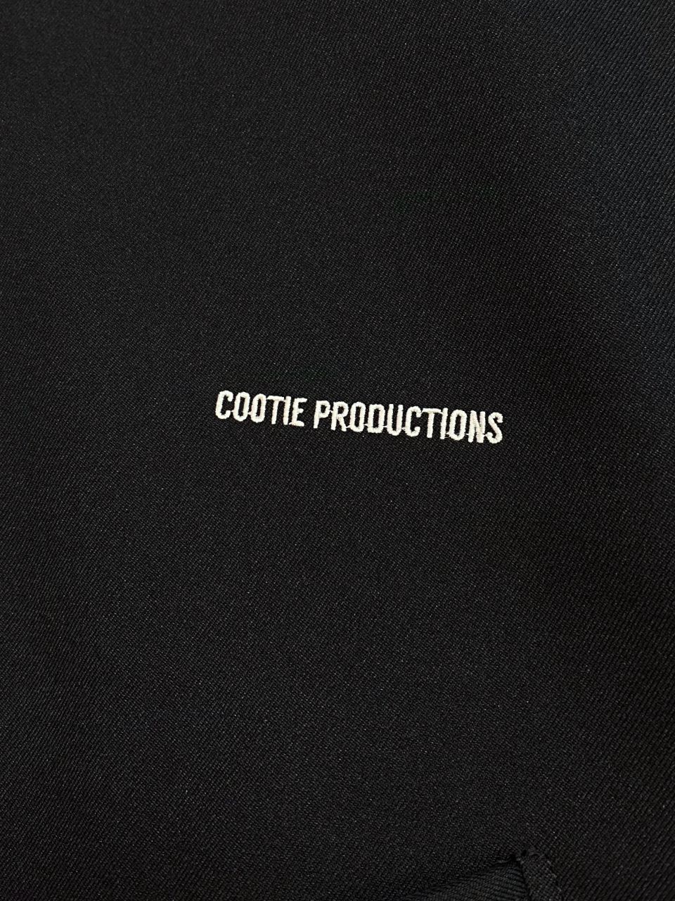 COOTIE PRODUCTIONS - Polyester Twill Drizzler Jacket (BLACK