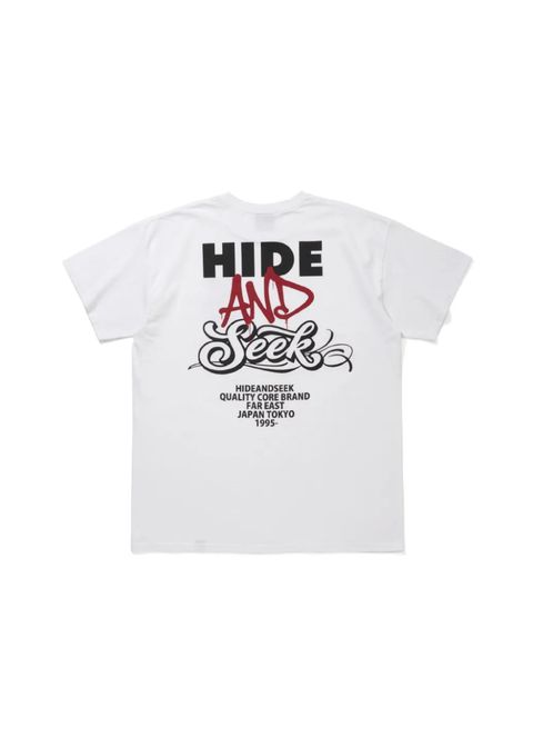 AND S/S Tee (WHITE) / ロゴ プリントTee