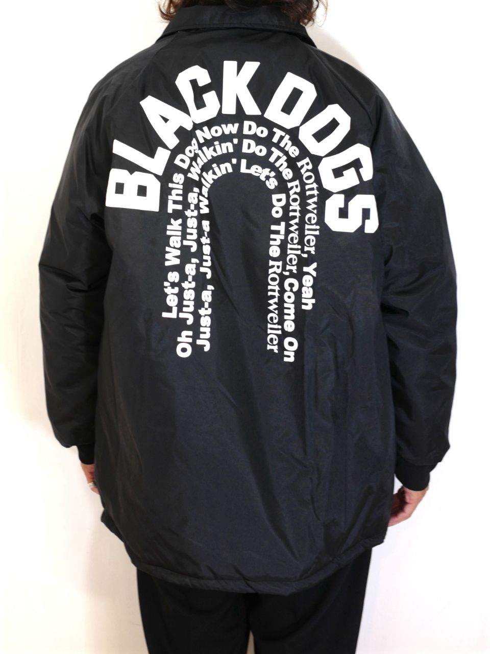 ROTTWEILER - RW ASW COACH JACKET (BLACK) / カーディナルボディー