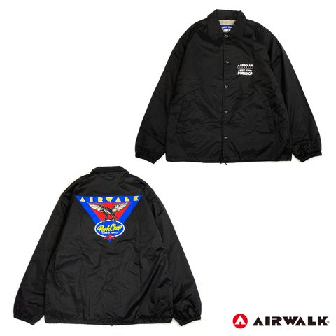 AP TRIANGLE COACH JKT (BLACK) / ×AIRWALK コラボ コーチジャケット