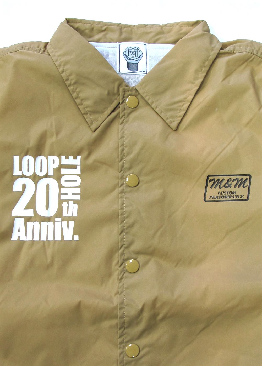 に値下げ！ 新品 M\u0026M LOOPHOLE 20周年 記念 コーチ ジャケット M