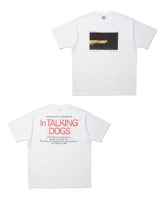 CAL NIGHT PHOTO TEE (WHITE) / フォト プリント Tシャツ