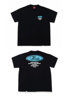 Circle Logo S/S Tee (BLACK) / ロゴ プリントTee