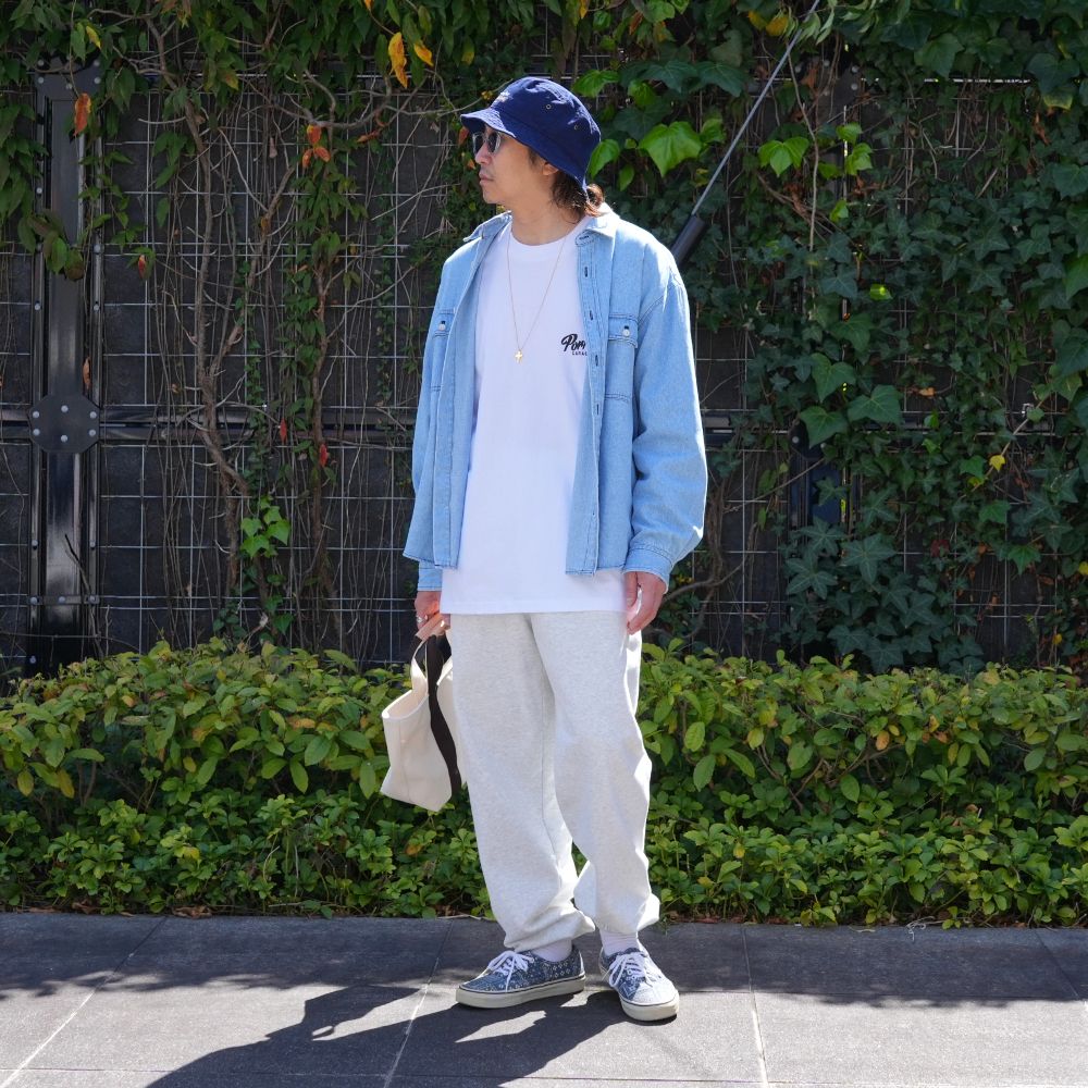 【ラスト1点】R9 DENIM SHIRT (INDIGO) / デニム シャツ