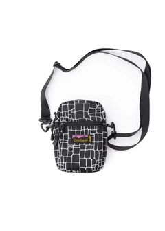 ×OVERLAND REFLECTOR SPIDER WEB POUCH BAG (BLACK) / オーバーランド コラボ ポーチ